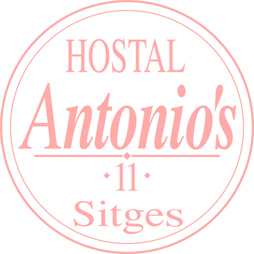 Hostal Antonio´s Sitges logotipo color rosa
